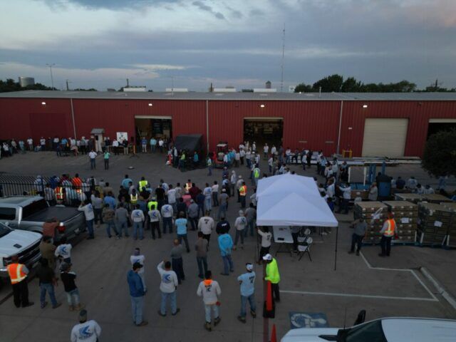 Kpost Charity Event Drone Shot