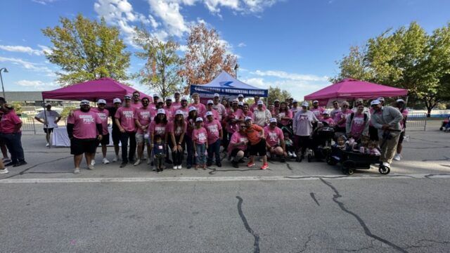 Kpost Team at charity event
